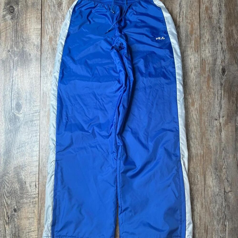 Fila Men's Blue Joggers-tracksuits